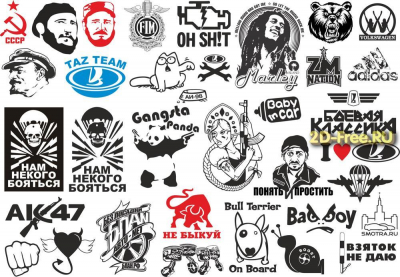 Векторы набор Free Vectors for Laser Cutting 007