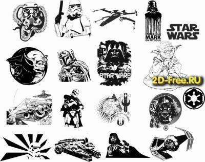 Векторы набор Free Vectors for Laser Cutting 188