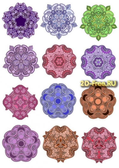 Векторы набор Free Vectors for Laser Cutting 010