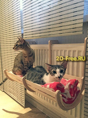 Кошачья лежанка формат cdr