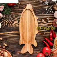 Менажница для резки на ЧПУ макет
