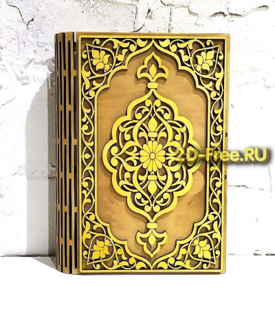 Резная обложка для книги