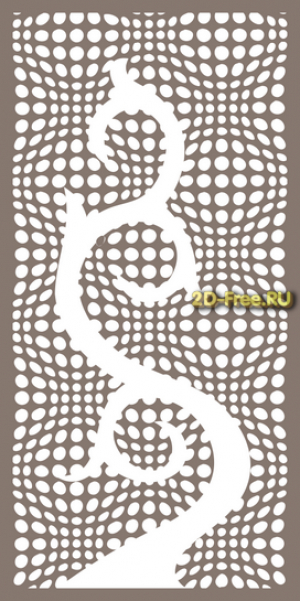 Панель Laser Cut Free Vector 39