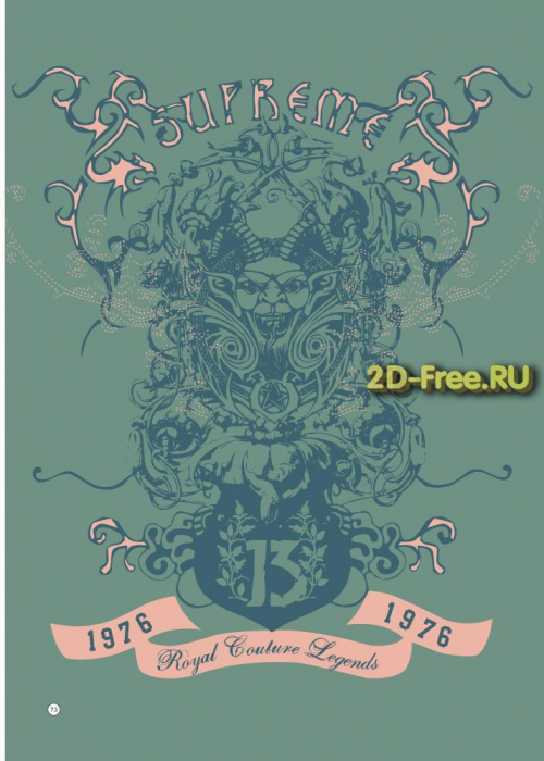 Рисунки на футболки T-shirt vector free 07