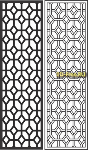Панель Laser Cut Free Vector 41