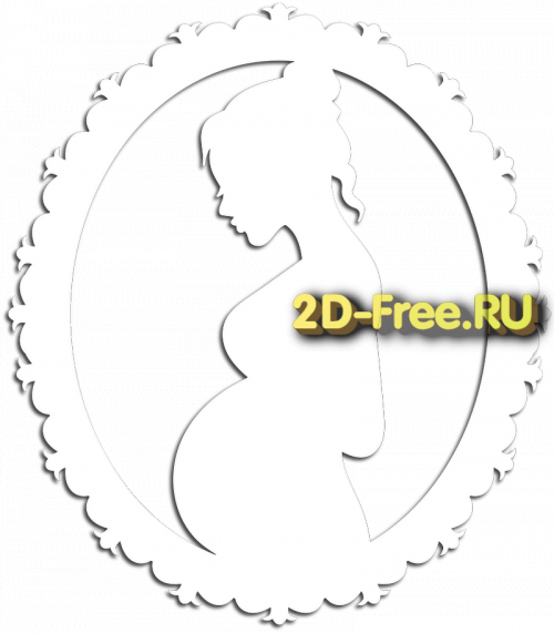 Фоторамка УЗИ ребенка 03