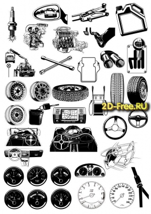 Векторы набор Free Vectors for Laser Cutting 108