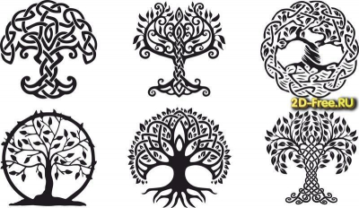 Векторы набор Free Vectors for Laser Cutting 146