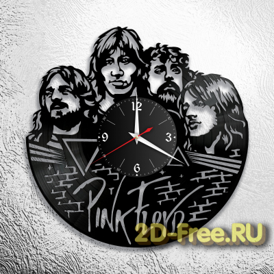 Часы из пластинки музыка Pink Floyd