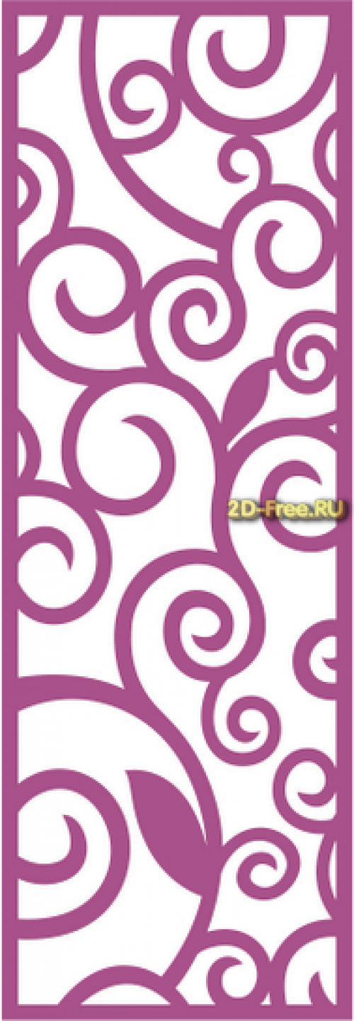 Панель Laser Cut Free Vector 112