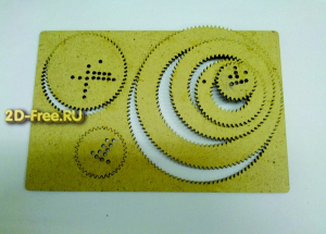 Spirograph free vector