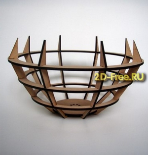 Ваза, конфетница формат cdr