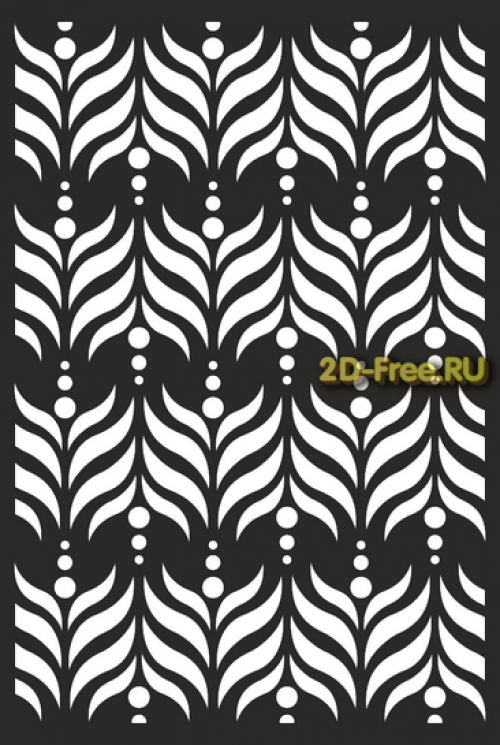 Панель Laser Cut Free Vector 09