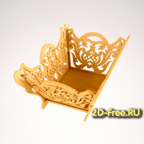 Шкатулка для лазерной резки 15