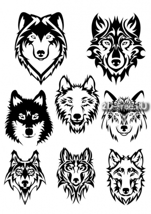 Векторы набор Free Vectors for Laser Cutting 213