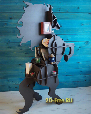 Конь полка, шкаф модель формат cdr