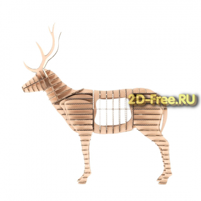 Олень Torso макет