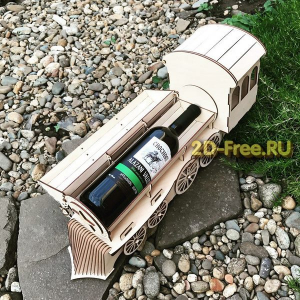 Праздничная упаковка для бутылки