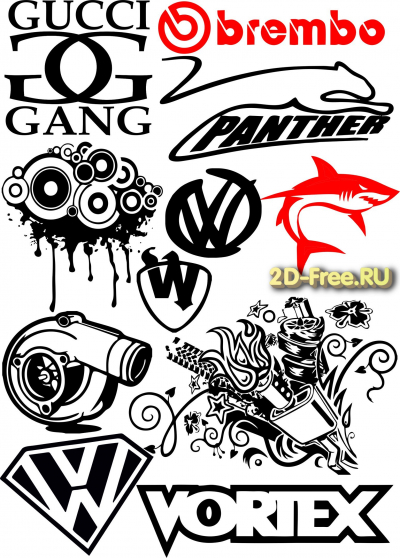 Векторы набор Free Vectors for Laser Cutting 041