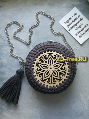 Основа для плетения сумочки cdr
