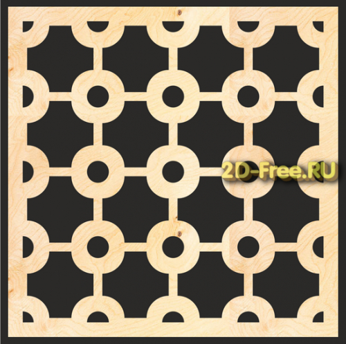 Панель Laser Cut Free Vector 11