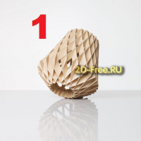 Лампа бриллиант макет