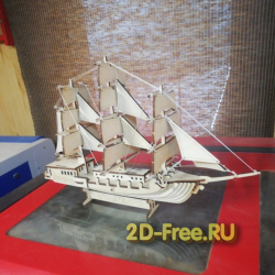 Корабль макет