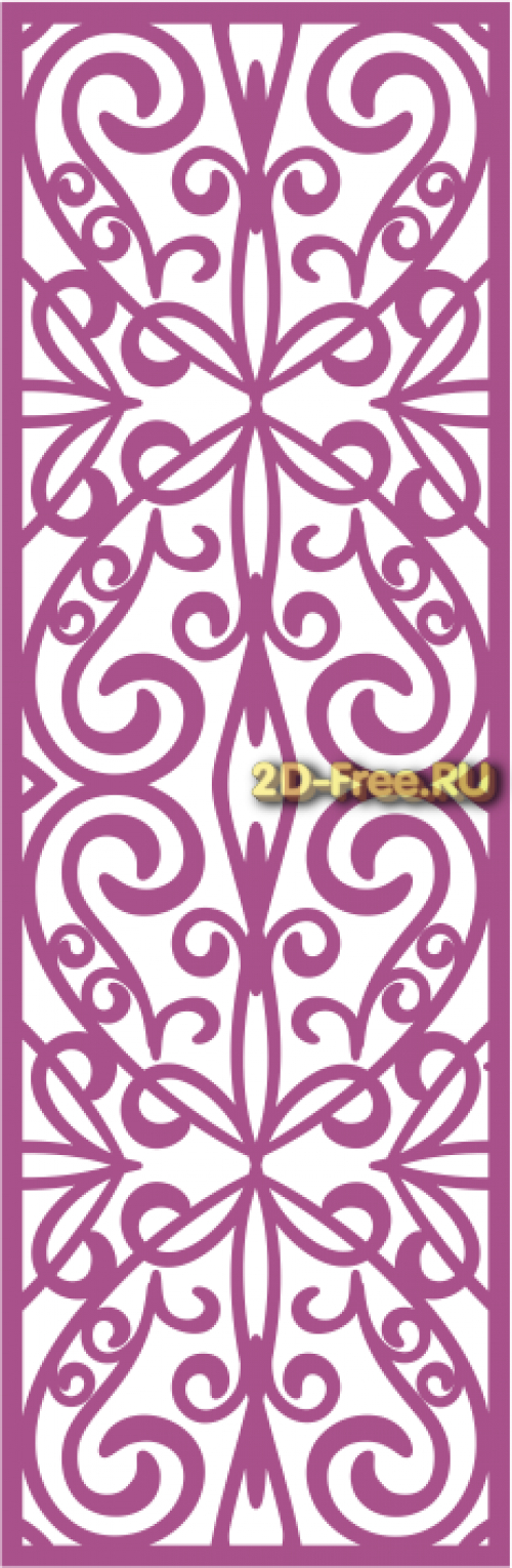 Панель Laser Cut Free Vector 165