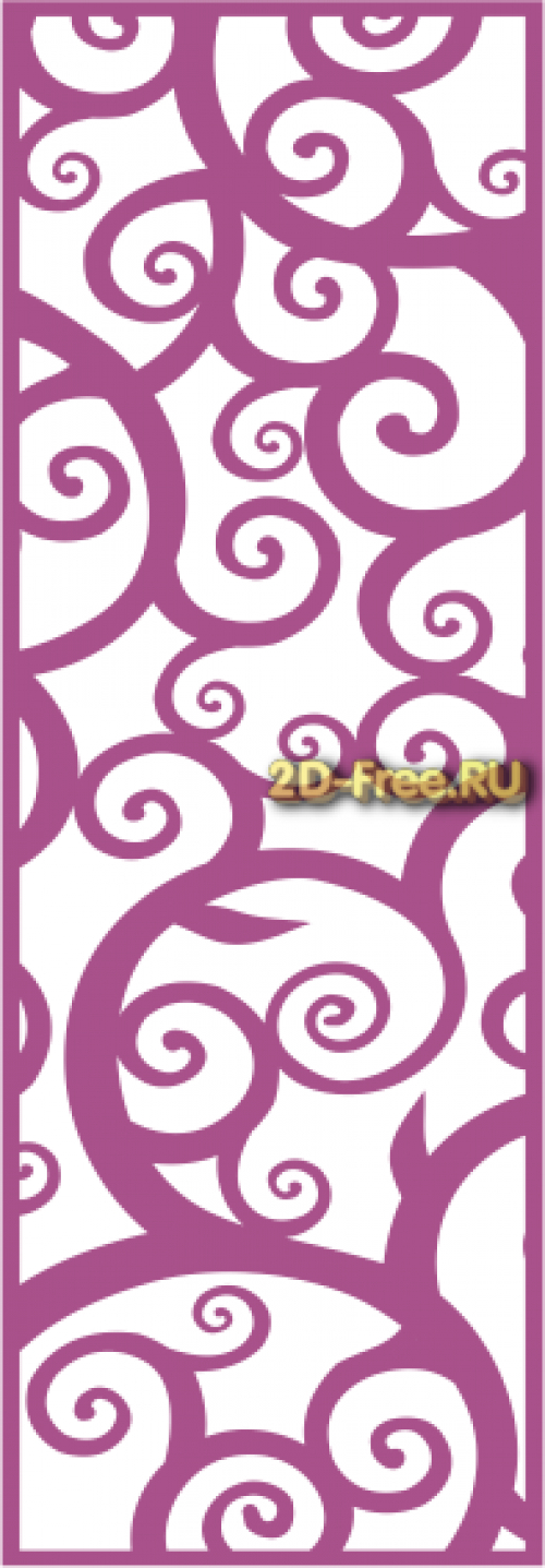 Панель Laser Cut Free Vector 122