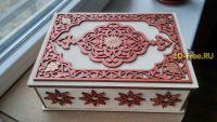Шкатулка резная под подарки