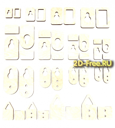 Вешалки под картины и фото 2D