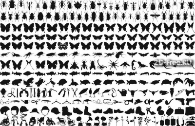 Векторы набор Free Vectors for Laser Cutting 015
