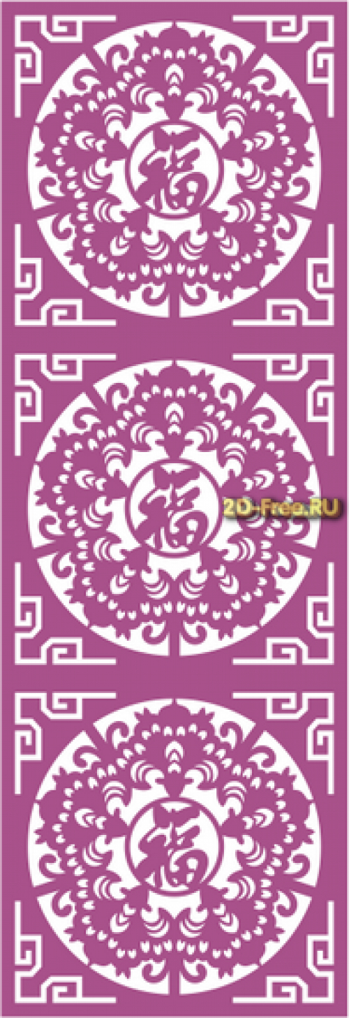 Панель Laser Cut Free Vector 59