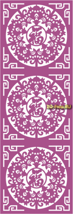 Панель Laser Cut Free Vector 59