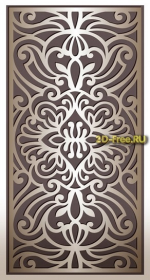 Панель Laser Cut Free Vector 03