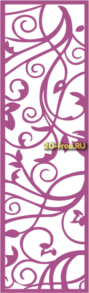 Панель Laser Cut Free Vector 141