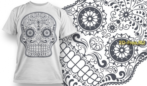 Рисунки на футболки T-shirt vector free 24