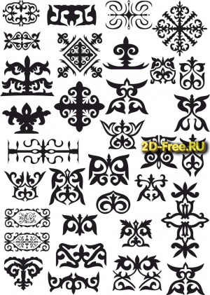 Векторы набор Free Vectors for Laser Cutting 170