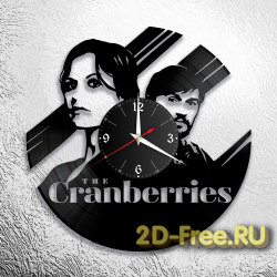 Часы из пластинки зарубежная музыка The Cranberries