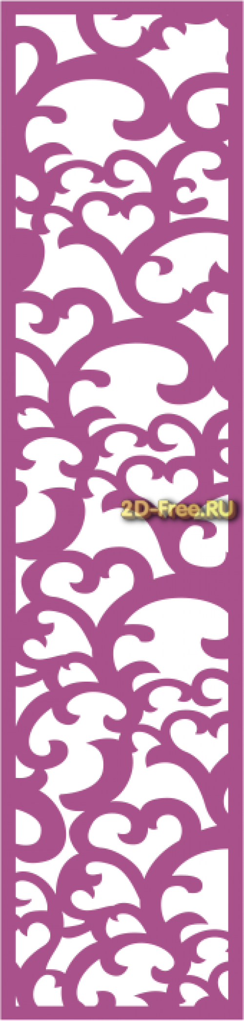 Панель Laser Cut Free Vector 145