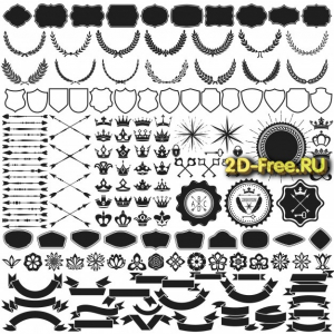 Векторы набор Free Vectors for Laser Cutting 095
