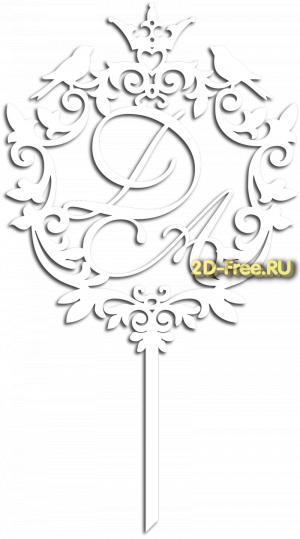 Топпер модель для лазерной резки 32