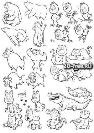Векторы набор Free Vectors for Laser Cutting 150