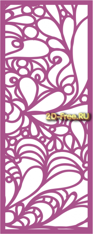 Панель Laser Cut Free Vector 166