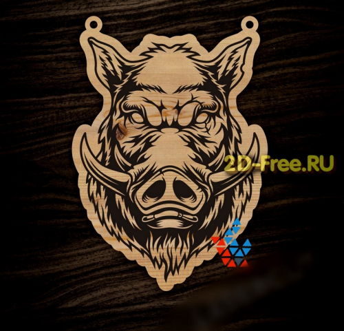 Голова кабана