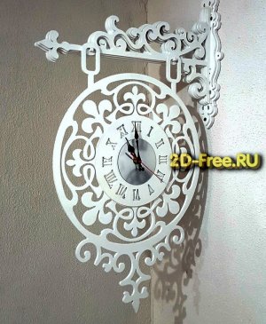 Часы консоль 24 формат cdr