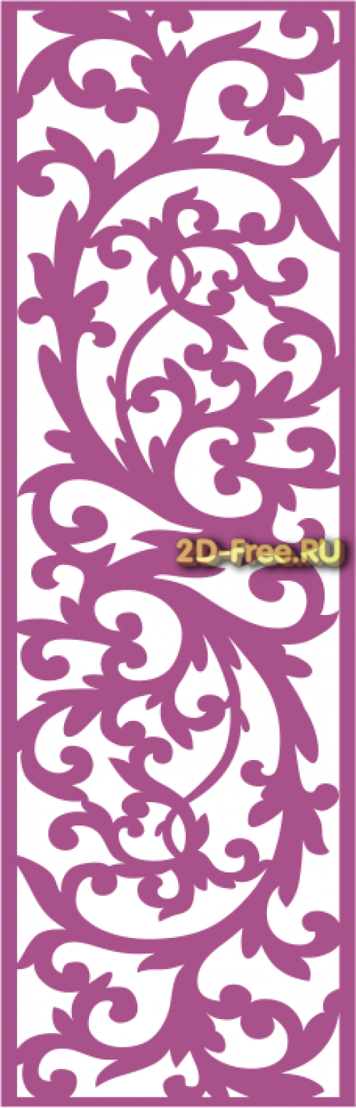 Панель Laser Cut Free Vector 152
