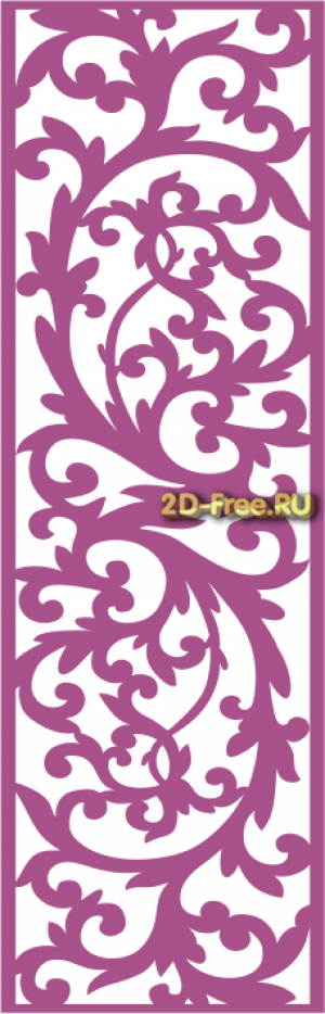 Панель Laser Cut Free Vector 152