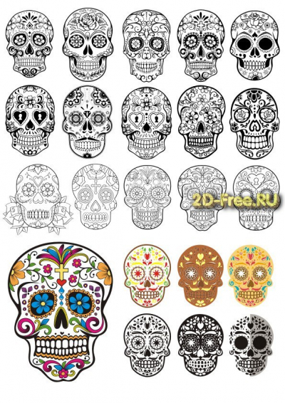 Векторы набор Free Vectors for Laser Cutting 210