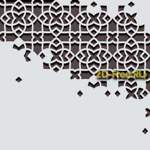 Панель Laser Cut Free Vector 06